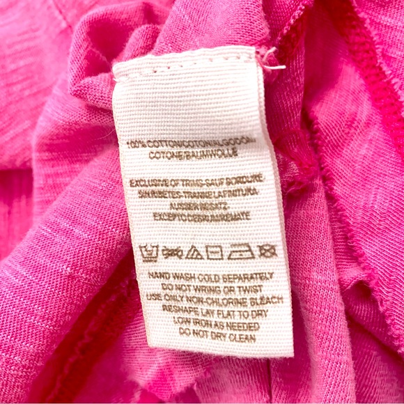 Free People Pink Lou Legacy Crochet Henley 💝 - Picture 6 of 9